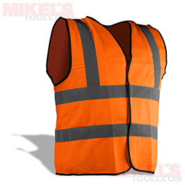 Chaleco de seguridad reflejante naranja Modelo CHS-2