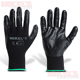 Guantes de Nylon con Espuma de Nitrilo Medianos Modelo GEN-2M