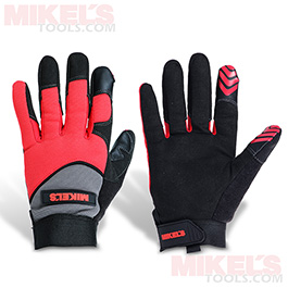 Guantes para Mecanico Piel Sintetica Grandes Modelo GM-2G