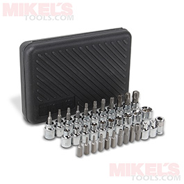 Juego Especial de Puntas Torx Spline 34 piezas Modelo JEPTS-34