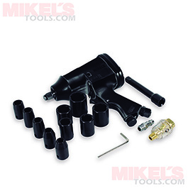 Pistola de Impacto 1/2´´  con Kit/10 Dados Modelo PINK-1/2