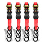 Ganchos Tensores con Matraca 4 Piezas Modelo T-3M